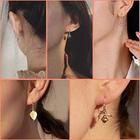Aurivida sterling silver earring hooks real hypoallergenic 100pcs ball dot ear  wires + fish hooks jewelry