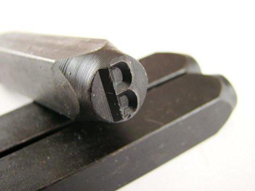 Make Your Own Gold Bars 1/4 LetterB stamp-punch-hand-tool-gold bar-silver-trailer-metal-leather