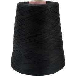 dmc 5628-310 six strand embroidery cotton, 500gm, black