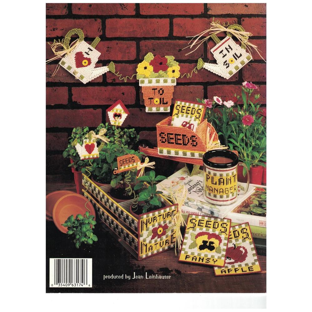 American School of Needlework for the country gardener plastic canvas pattern by american school of needlework - #3174