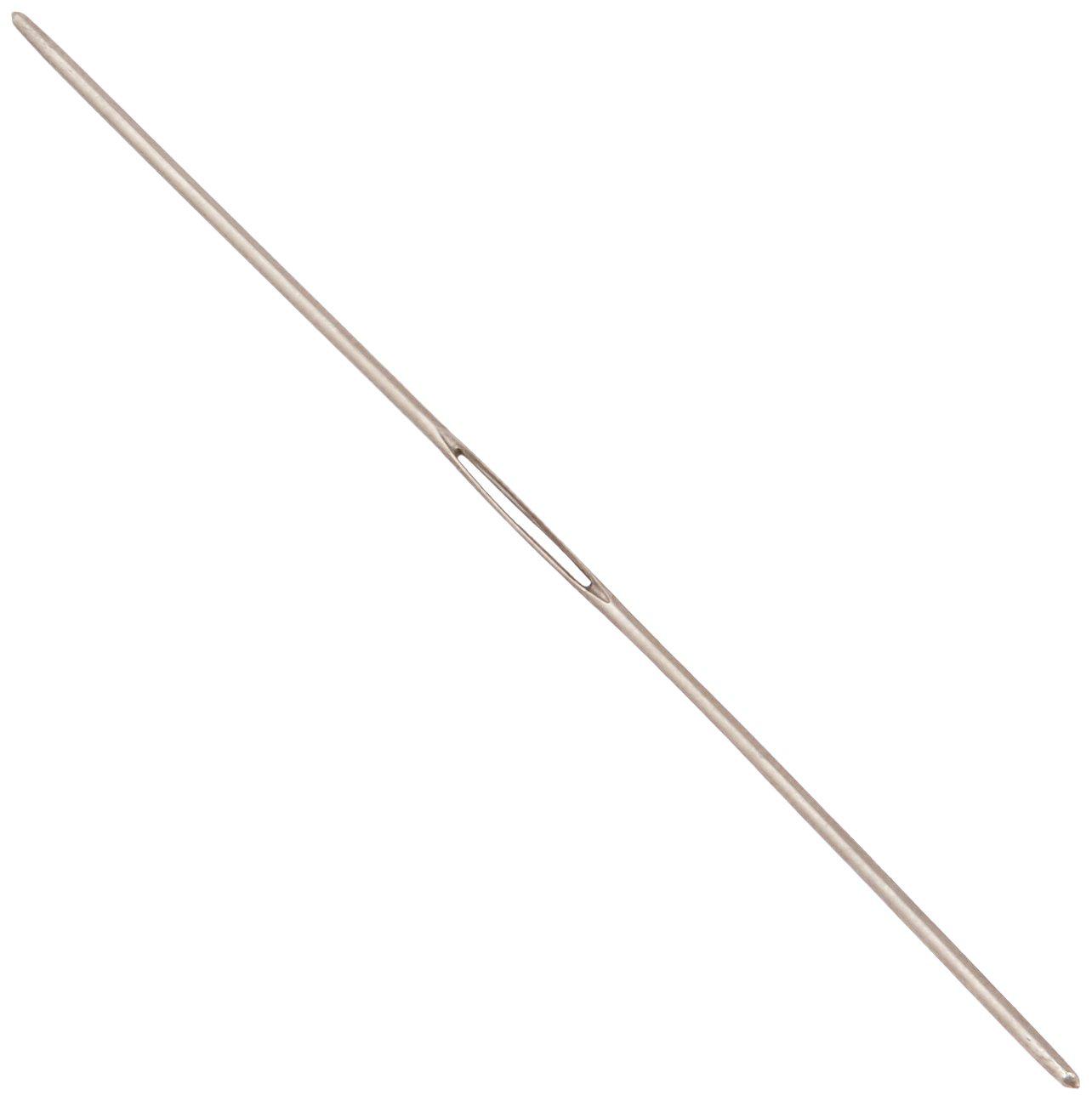 colonial needle jj698-26 twin pointed quick stitch tapestry hand needles, size 26, 3-pack