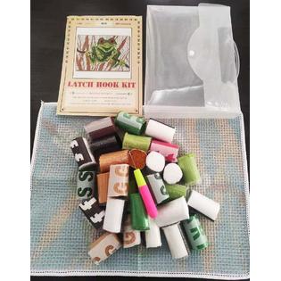 youlemign rug hooking kits, latch hook kits for adults, tree frog latch  hook rug kits for