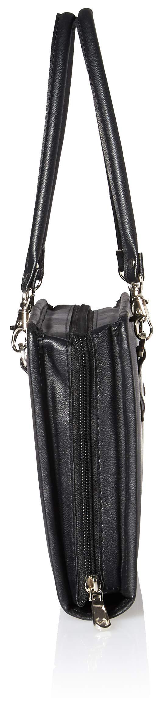Knitter\'s Pride knitter's pride kp800231 thames faux leather bag, black