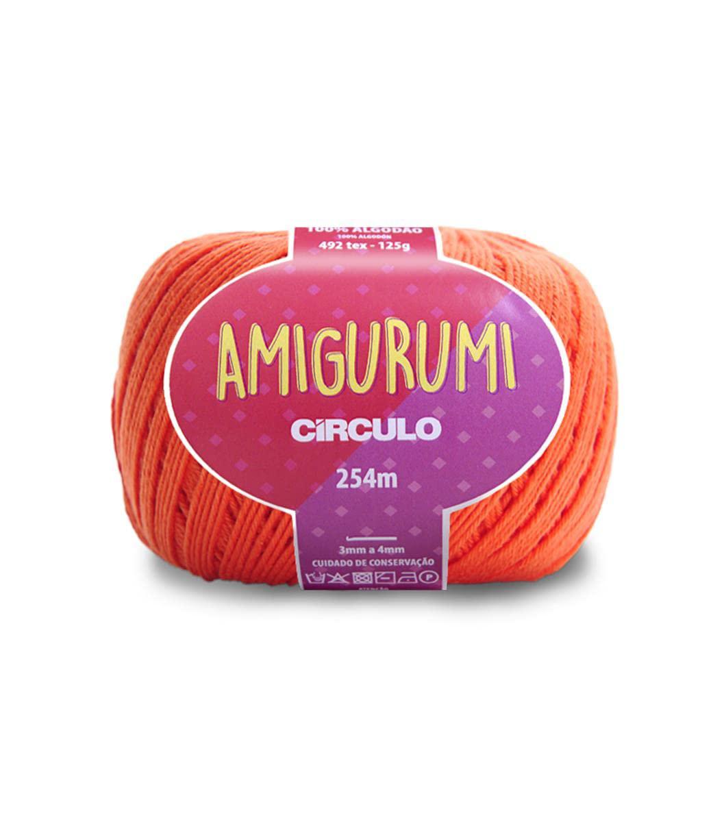 Crculo amigurumi yarn by circulo - 100% mercerized brazilian virgin cotton (pack of 1 ball) - 4.4 oz, 278 yds - sport (clay - 4448)