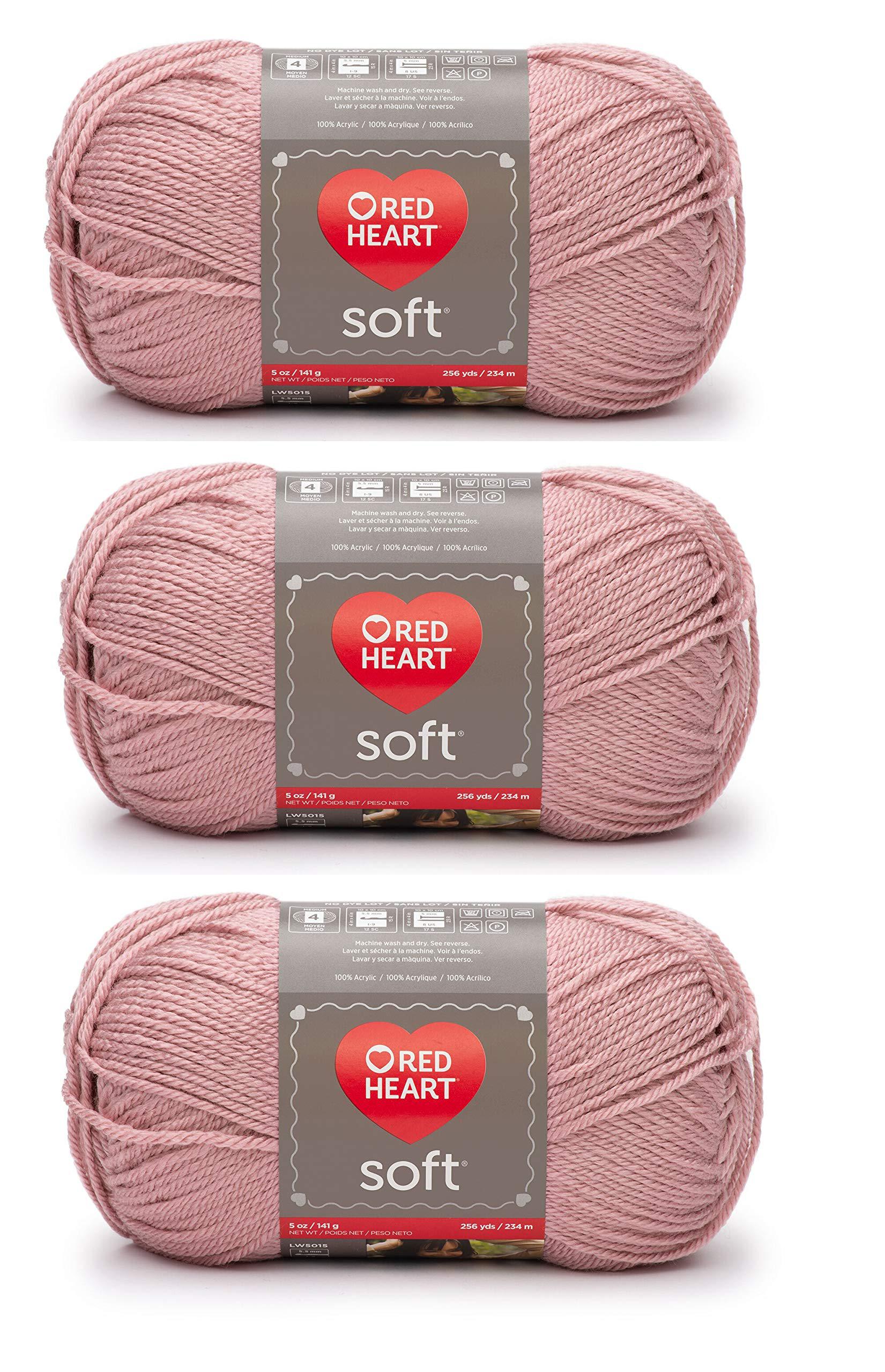 red heart e728-9770 red heart soft yarn - rose blush3