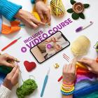 modda crochet kit for beginners adults and kids - with video course