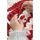 ETSIIT chunky chenille yarn for blanket, super soft thick fluffy jumbo  chunky chenille-style polyester yarn