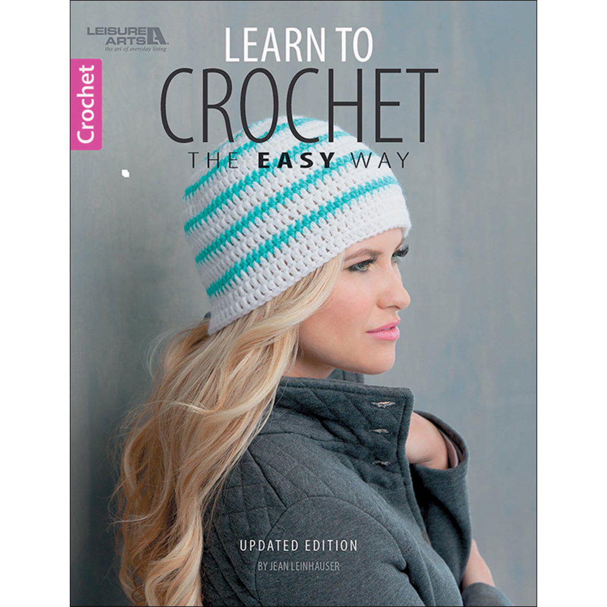 leisure arts 6881 learn to crochet the easy way
