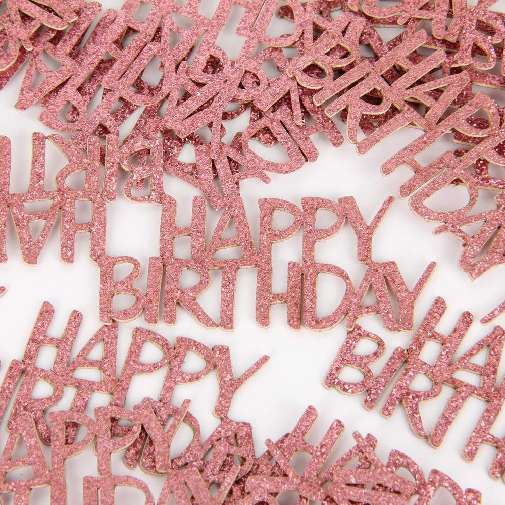 halodete happy birthday confetti - birthday party table decorations ...