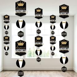 big dot of happiness prom - prom night party diy dangler backdrop - hanging vertical decorations - 30 pieces