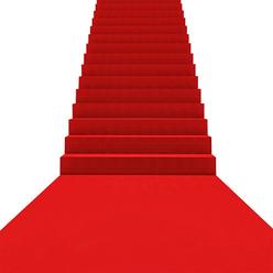 RZMY red carpet runner, 3.9ft x 33ft hollywood birthday party decorations red carpet event runner for indoor or outdoor use