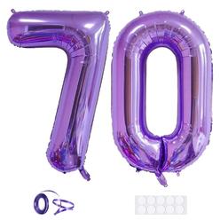 xihuimay number 70 balloons 40 inch digital balloon alphabet 70 birthday balloons digit 70 helium balloons big balloons for b