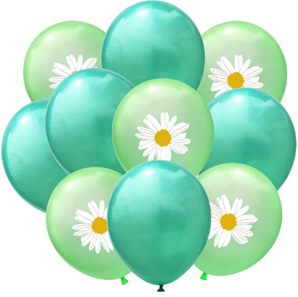 taotenish 20pcs latex balloons daisy flower balloons party balloons decorative balloons for photo shoot, kids birthday, wedding party f