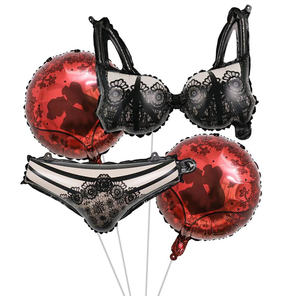 cymylar bra balloons brassiere balloons knickers balloons women's panties balloons the balloons for girls party bachelor party hen ni