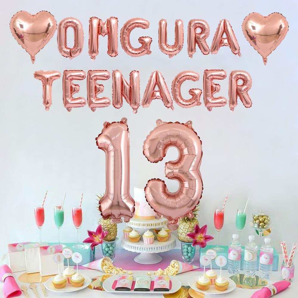 Kungoon 13th Birthday Decorations For Girl Rose Gold rose Gold Omg Ur A kungoon-13th-birthday-decorations-for-girl-rose-gold-rose-gold-omg-ur-a