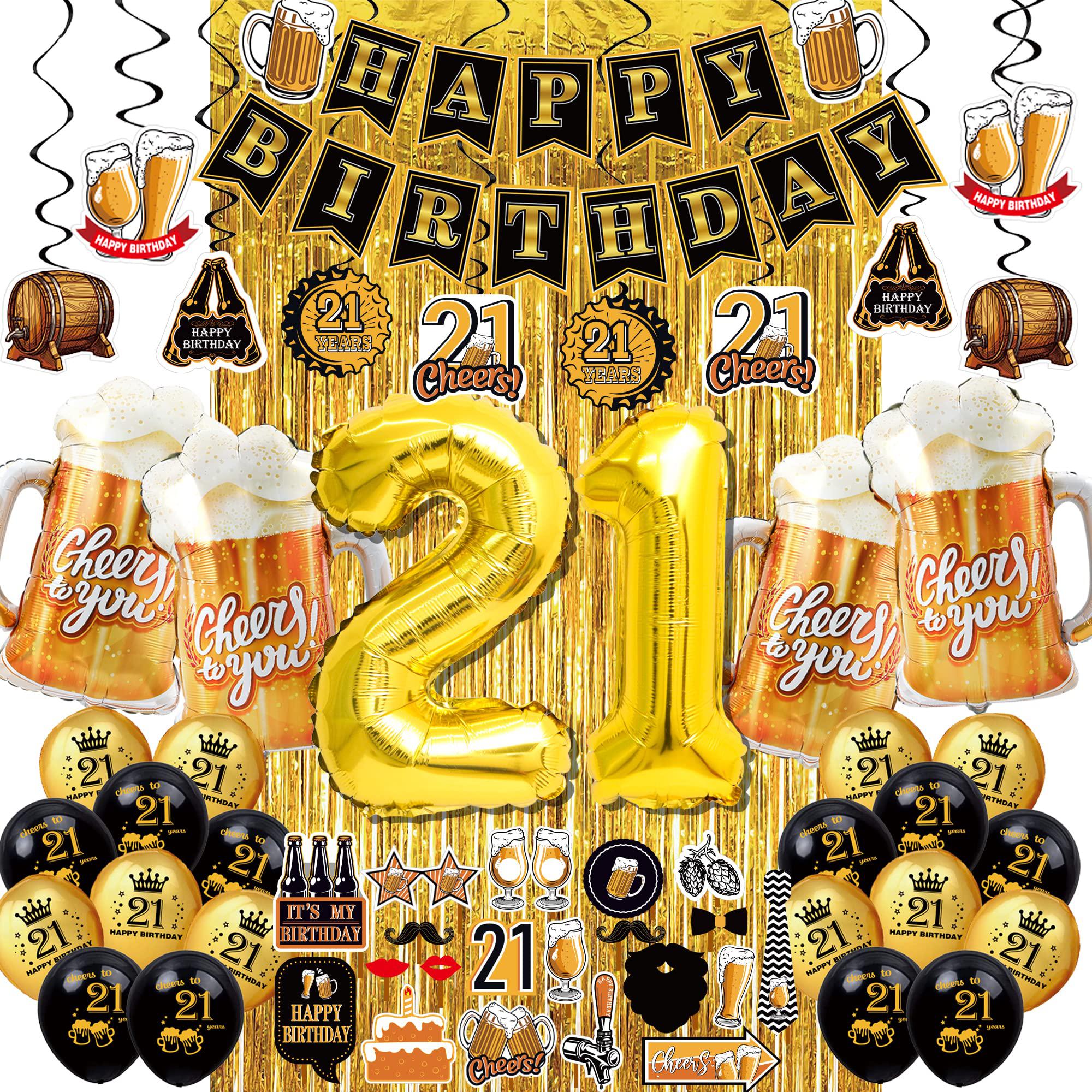Jenlion 21st Birthday Decorations For