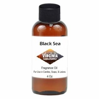 virginia candle supply black sea fragrance oil - 4 oz. - for candle & soap  making free s&h in us
