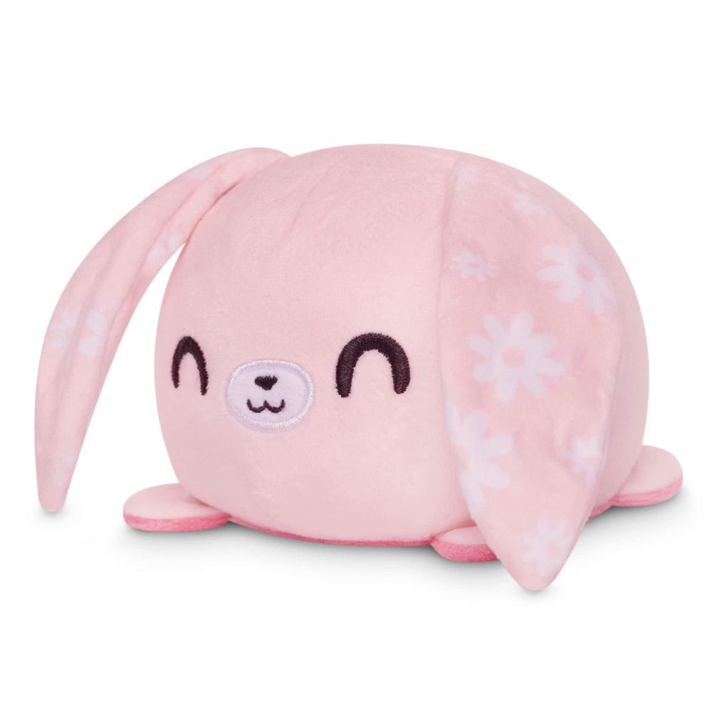teeturtle - the original reversible bunny plushie - pink floral ears ...