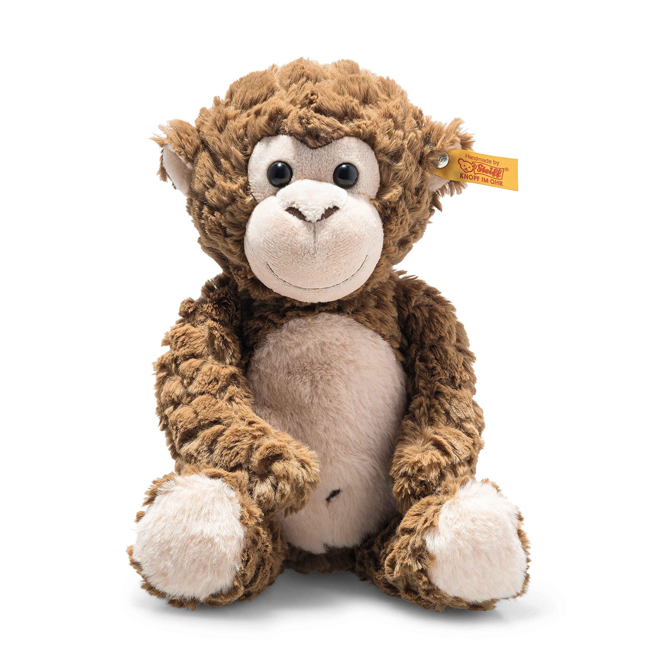 steiff bodo monkey, premium monkey stuffed animal, monkey toys, stuffed monkey, monkey plush, cute plushies, plushy toy for g