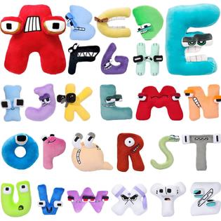 26 Letter Alphabet Plush Toys, Lore Plushies, Soft and Cuddly