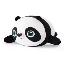 sew butiful 16.5 inch cute panda plush, soft panda anime plush pillow, stuffed animal plush toy, kawaii panda plushies room d
