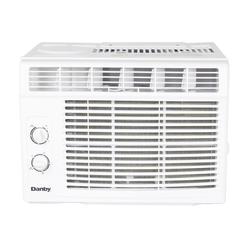 danby 5,000 btu window air conditioner with two way air direction, white dac050mb1wdb (renewed)