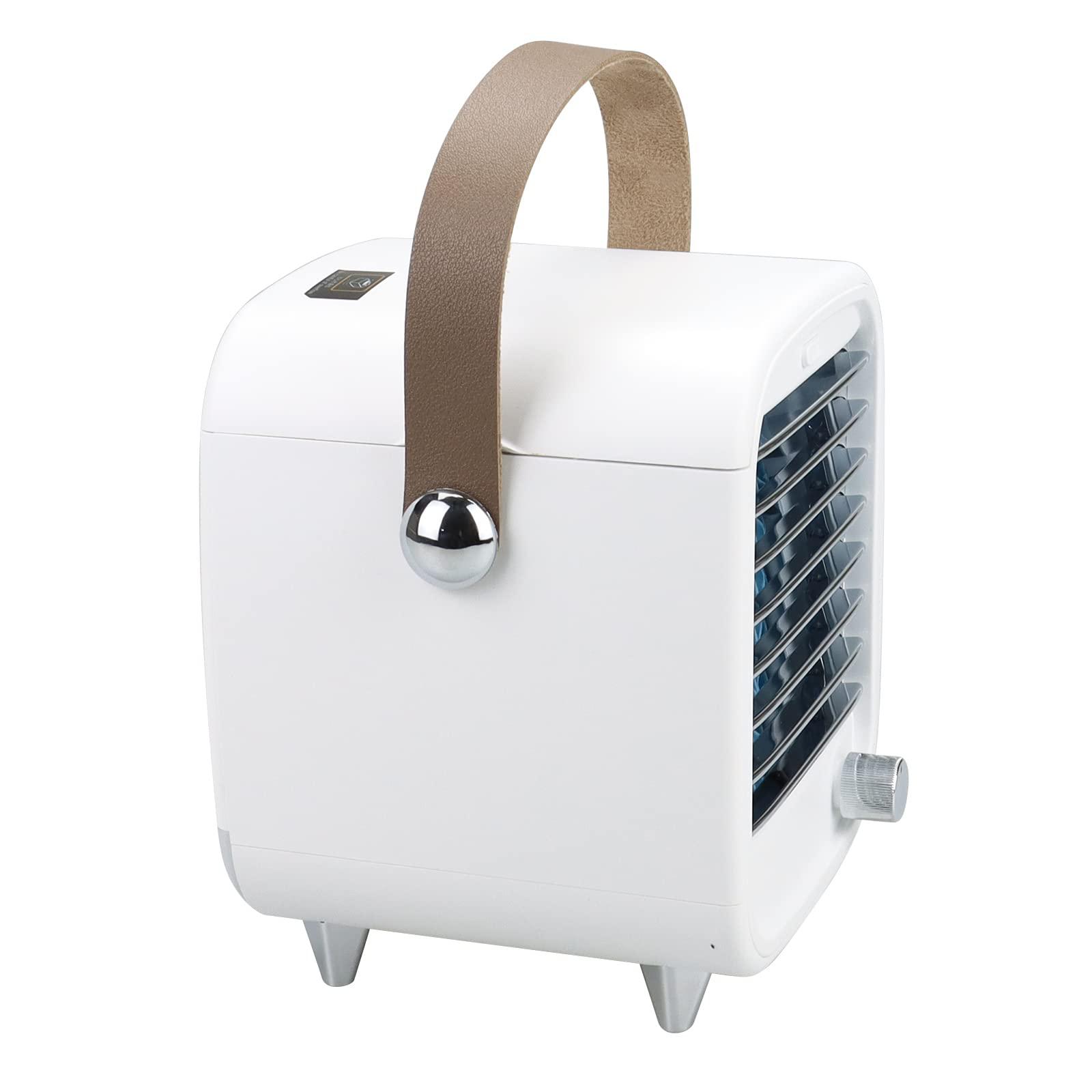 TERUIPE portable air conditioner, upgraded 3 in 1 personal air conditioner cooling fan, small evaporative air cooler, usb powered ene
