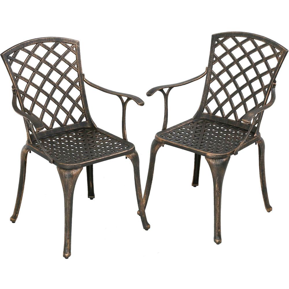 fdw patio chairs dining chairs set of 2 outdoor chair wrought iron patio furniture patio furniture chat set weather resistant