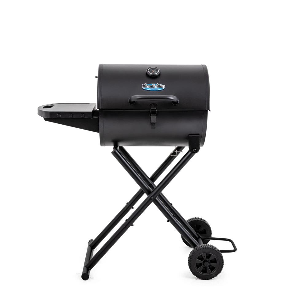 char-griller king-griller e1816 king-griller gambler portable charcoal grill, black