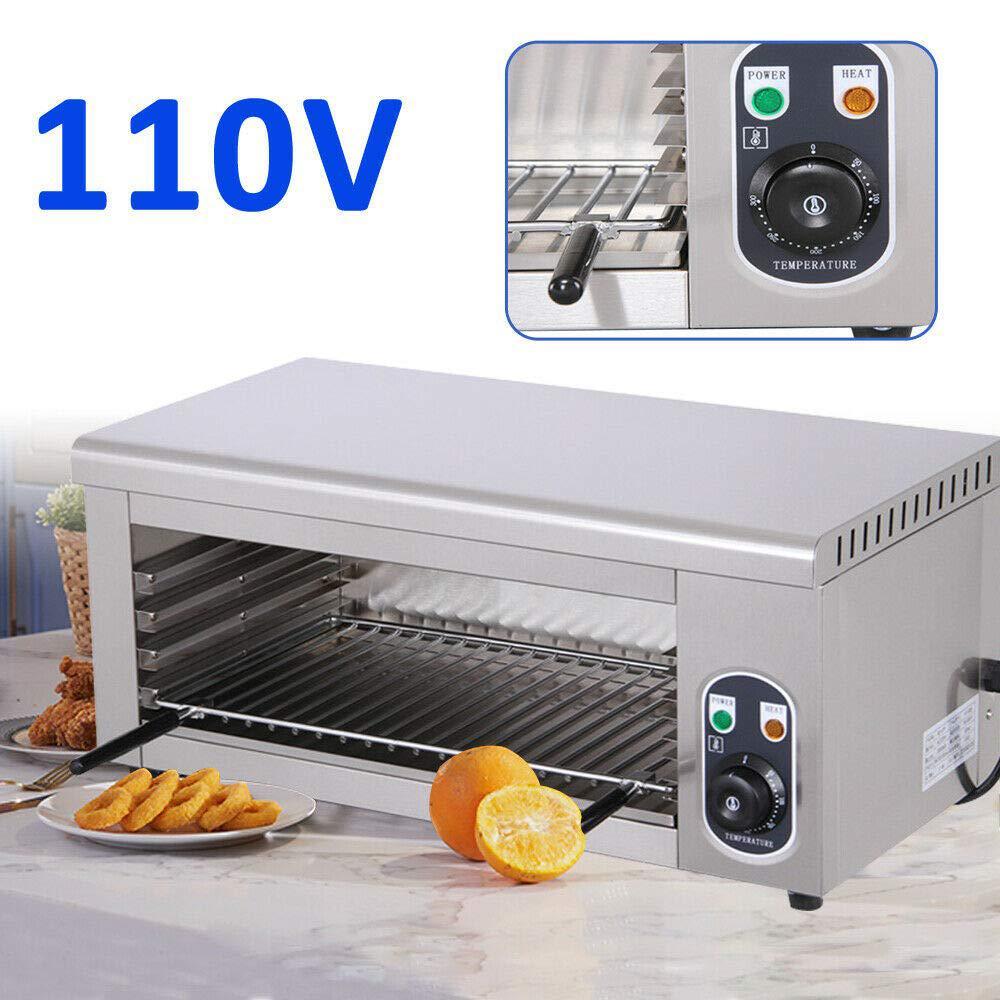 gdrasuya10 electric cheese melter 2000w cheese melter salamander kitchen bbq grill countertop