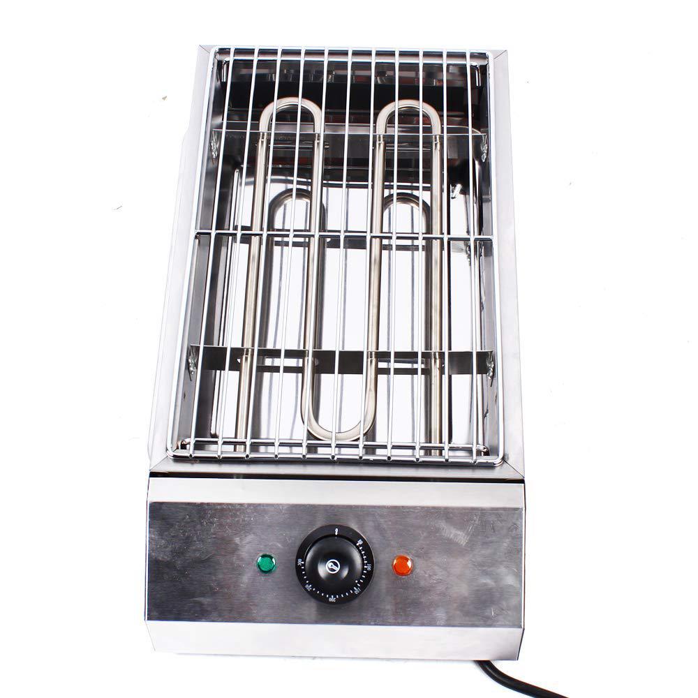 dnysysj 1800w commercial electric smokeless barbecue oven grill for bbq equipment