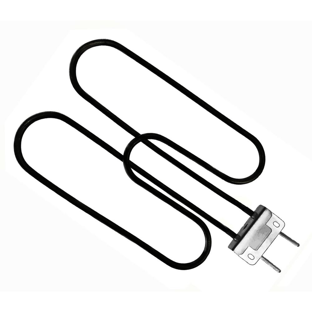 dayvlen electric grill heating element replacement part for weber 80342, 80343, 65620, q140, q1400 grills (8" w x 15 3/4" l)