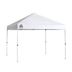 quik shade commercial 10 x 10 ft. straight leg canopy, white