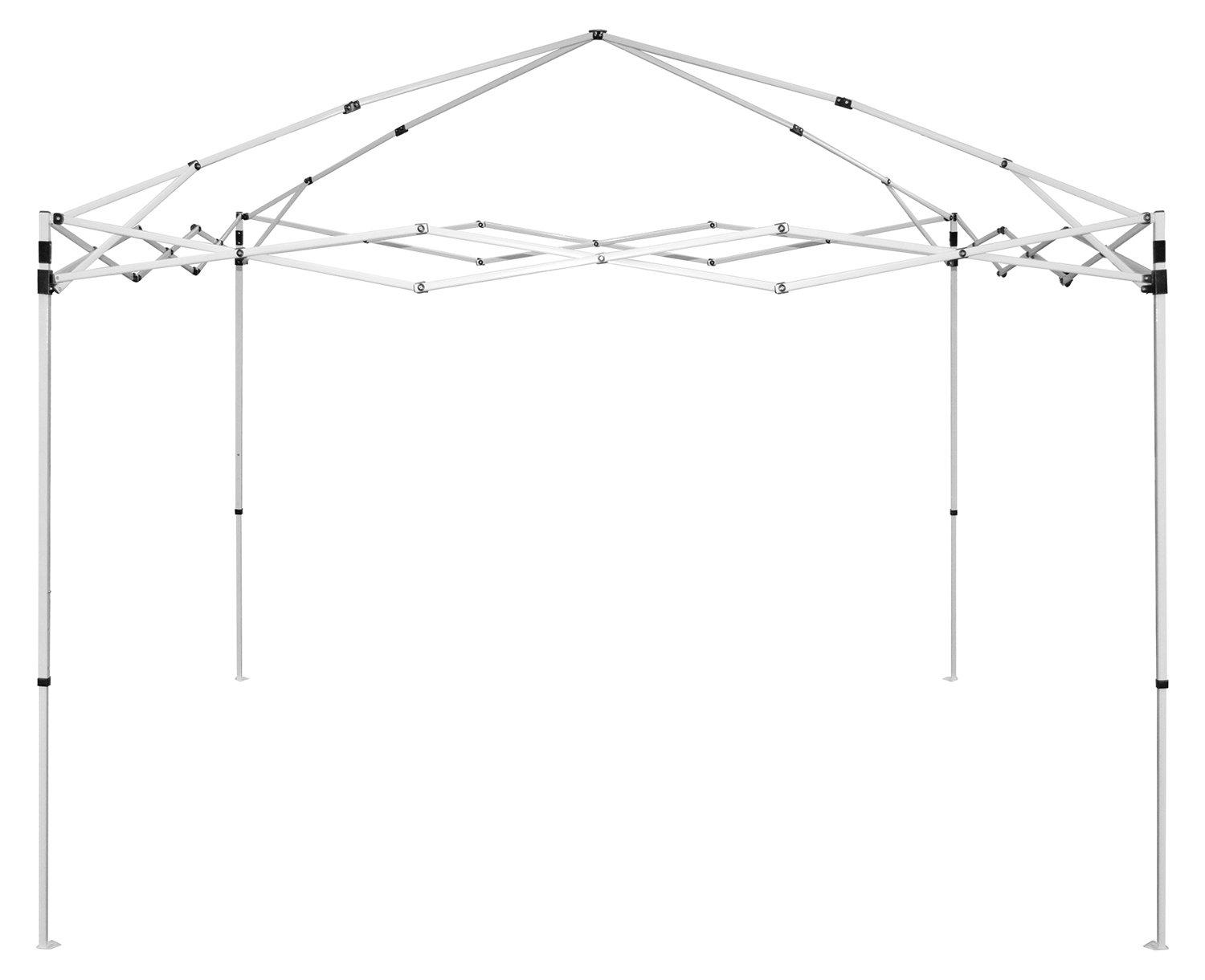caravan canopy 21007900010 10x10 v-series, 10'x10' base; 10'x10' top, blue