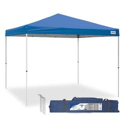 caravan canopy 21007900010 10x10 v-series, 10'x10' base; 10'x10' top, blue