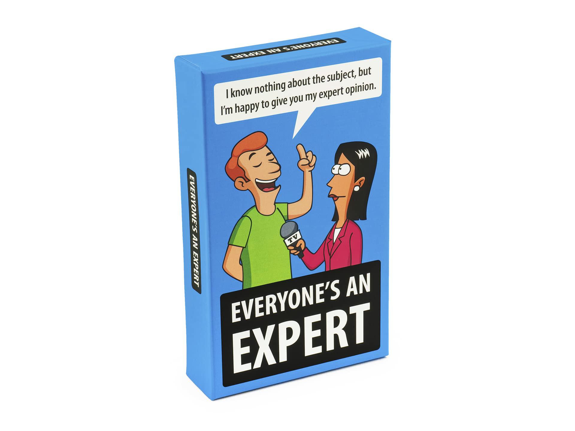 mindmade everyone's an expert - a hilarious and political debate game for know-it-alls