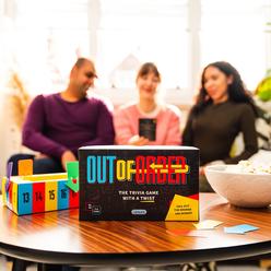 gibsons out of order card game | fast, funny trivia quiz | laugh out loud | game for adults & teenagers aged 14+ | 2-6 player