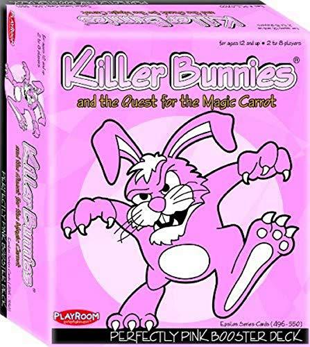 playroom entertainment killer bunnies pink booster