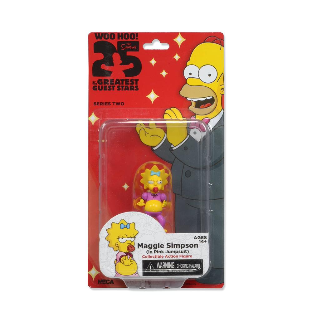 NECA 16005 Simpsons 25th Anniversary Serie 1 James Brown Figuur, wit/blauw, 12,7 cm NECA 16005 Simpsons 25th Anniversary Serie 1 James Brown Figuur, wit/blauw, 12,7 cm