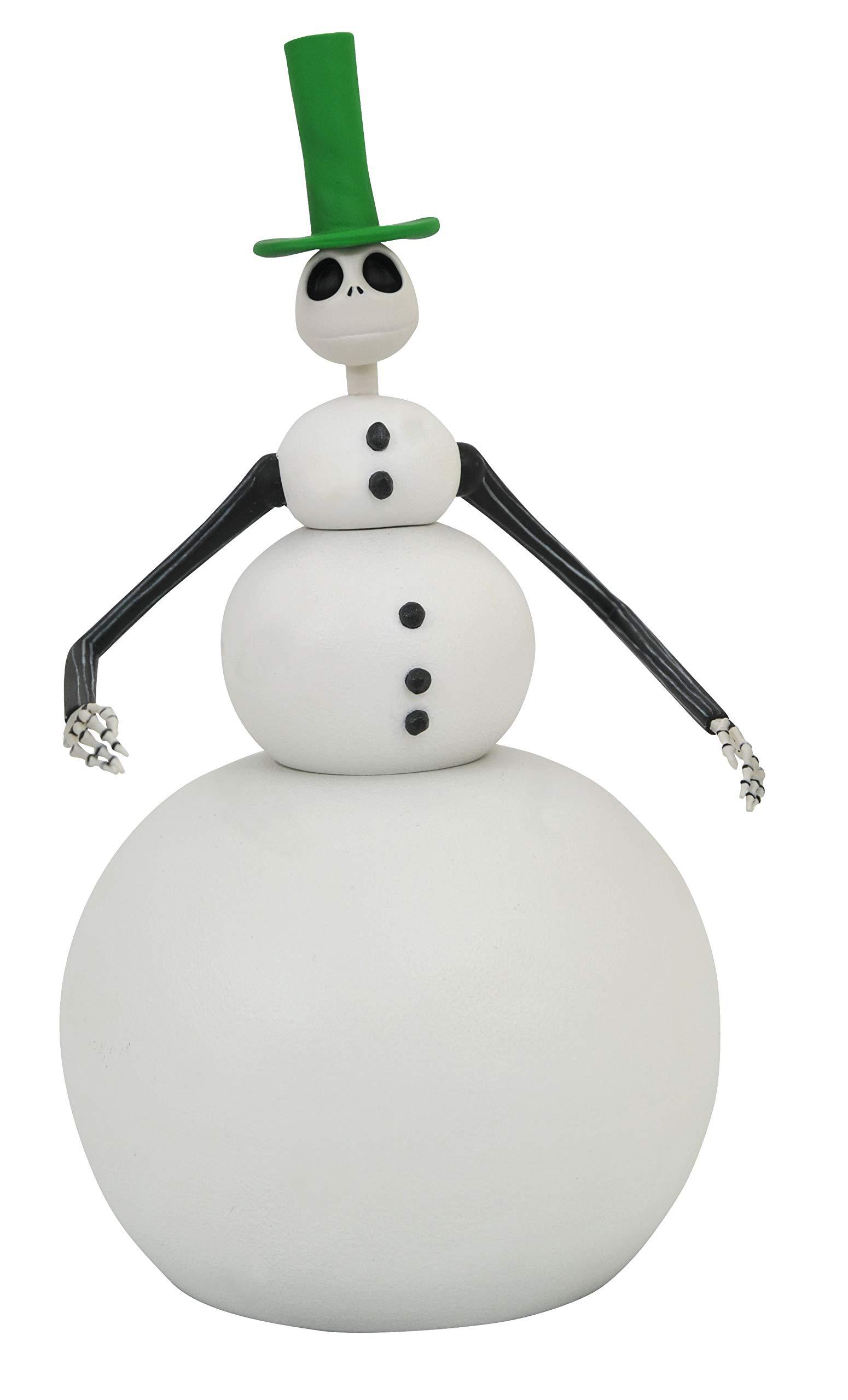 diamond select toys the nightmare before christmas: snowman jack select action figure, multicolor