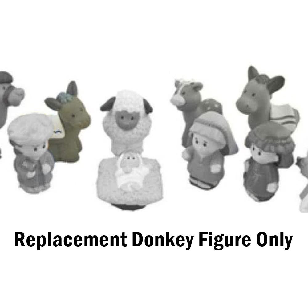 ele toys replacement part for little people christmas story restage - j2404 ~ replacement donkey figure