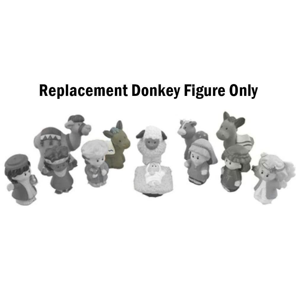 ele toys replacement part for little people christmas story restage - j2404 ~ replacement donkey figure