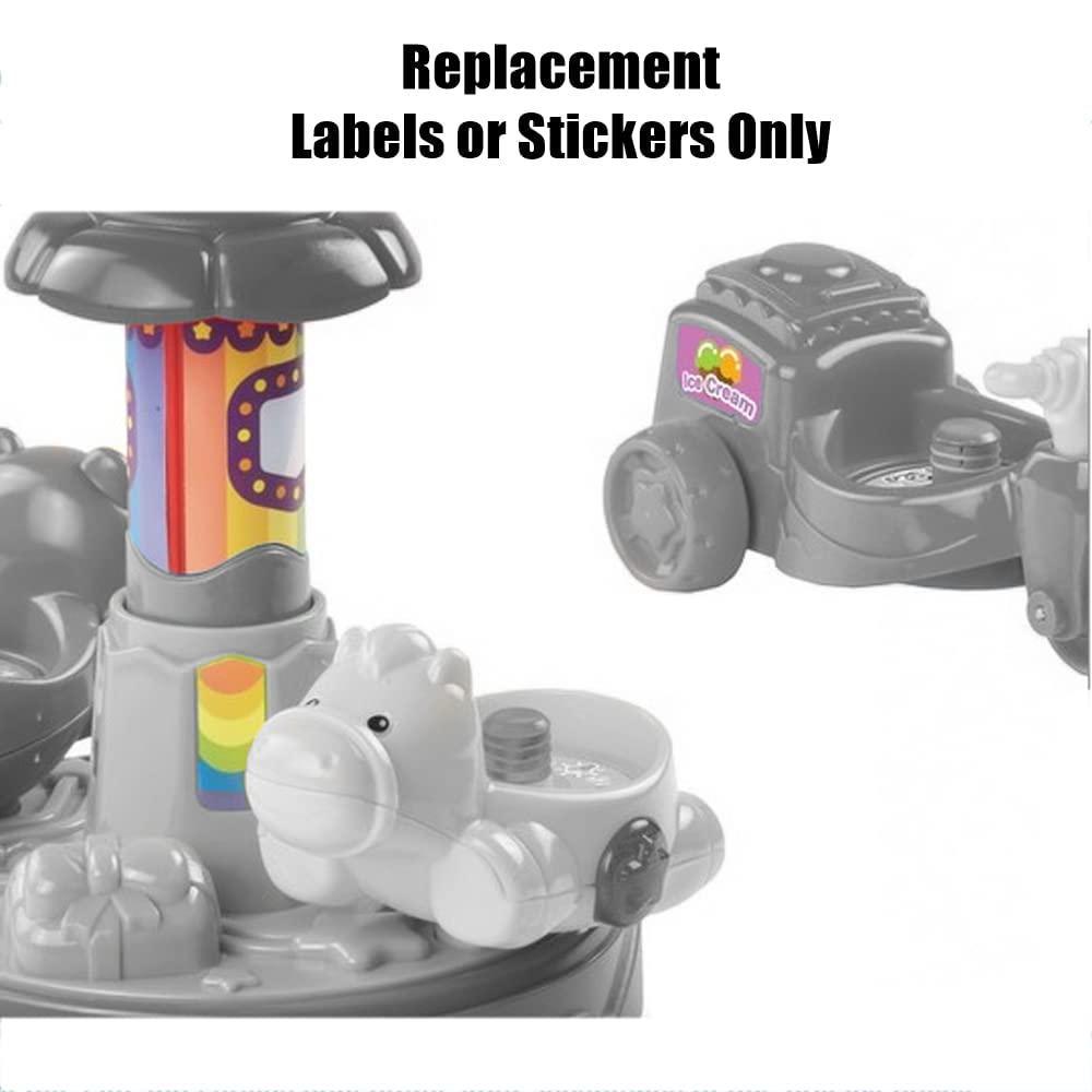 ele toys replacement part for vtech playset ~ go! go! smart wheels spin around carnival playset - 80-162800 ~ replacement lab