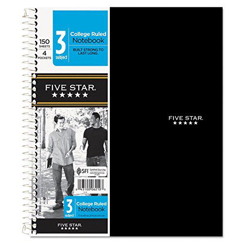 mead five star wirebound notebooks