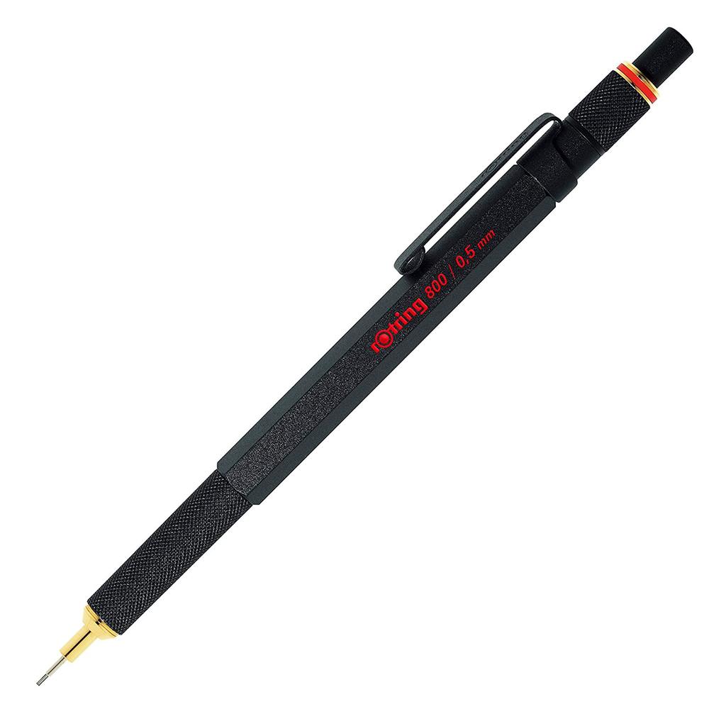 rotring 800 mechanical pencil, 0.5 mm, black