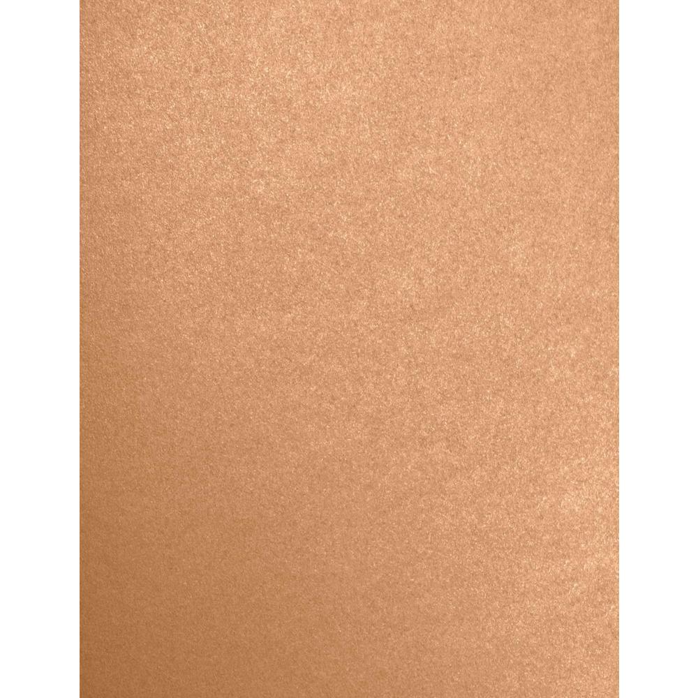 LUXPaper lux cardstock 8.5 x 11 inch copper metallic 50/pack (81211-c-27-50)