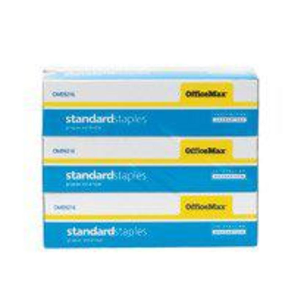 officemax standard chisel point staples