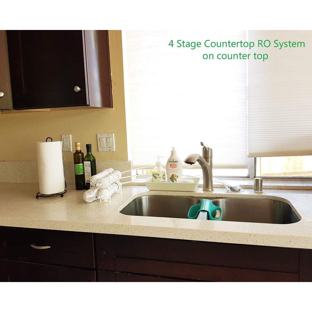 My Water Club 4 stage countertop reverse osmosis water purification system, 100 gpd