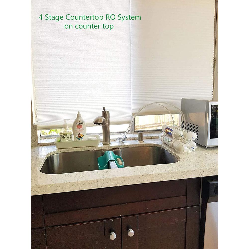 My Water Club 4 stage countertop reverse osmosis water purification system, 100 gpd