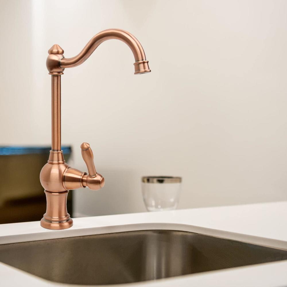 Overstock one-handle drinking water filter faucet water purifier faucet copper copper finish